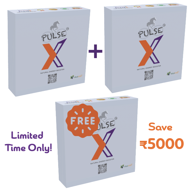 PulseX 3 box combo offer herbal stamina and mood booster
